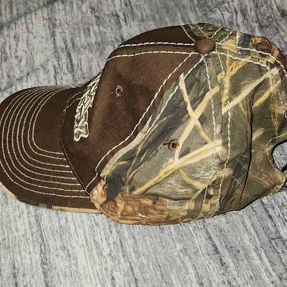 Duck Dynasty Camo Baseball Cap Brown Outdoor‎ Cap Hunting Fishing Men Adjustable - Picture 4 of 9